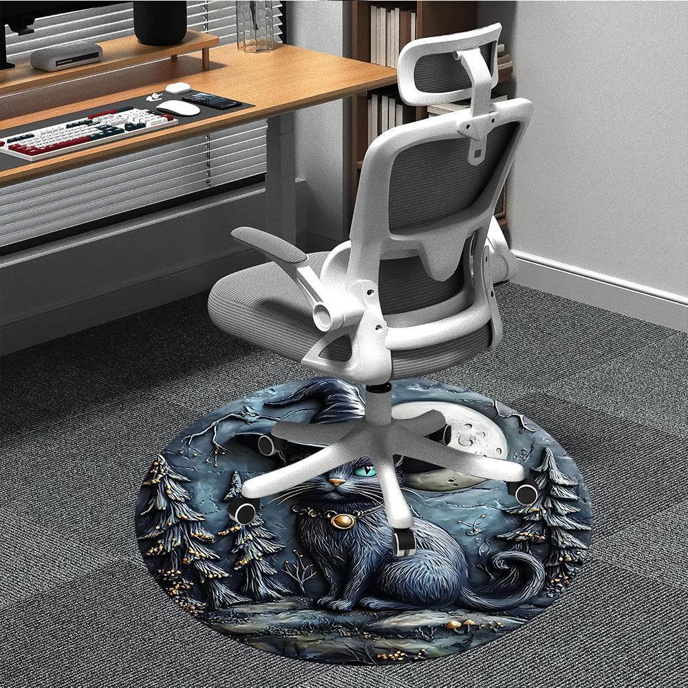 1pc Witch Cat Chair Carpet for Office Non-Slip, Machine Washable Rug for Office, Room - Polyester, Machine Made yy251029144 80cm by 80cm
1pc Witch Cat Chair Carpet for Office Non-Slip, Machine Washable Rug for Office, Room - Polyester, Machine Made yy251029144 80cm by 80cm
