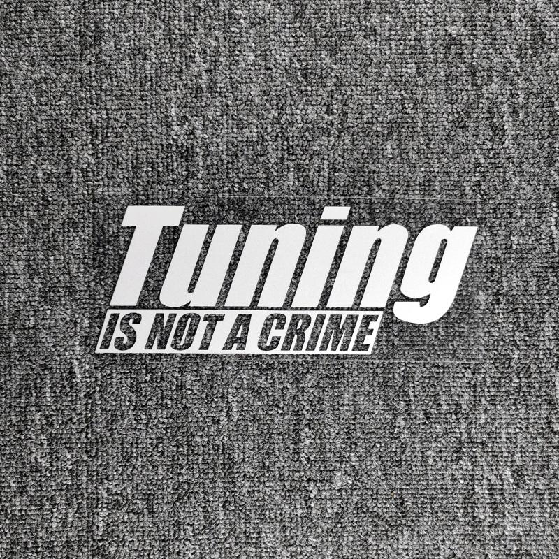Car Stickers Auto Tuning Is Not A Crime Funny Pain Car Reflective Decoration For Trunk Bumper Windshield Window Motorcycles 19x7.5cm
Car Stickers Auto Tuning Is Not A Crime Funny Pain Car Reflective Decoration For Trunk Bumper Windshield Window Motorcycles 19x7.5cm
