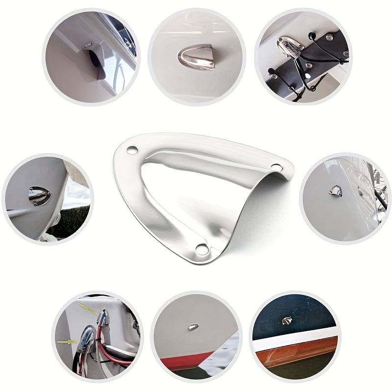 2PCS Stainless Steel Clamshell Vent Covers, Wiring Cable Hole Protector for Boat Yacht Kayak Marine Accessories 2pcs сірий
2PCS Stainless Steel Clamshell Vent Covers, Wiring Cable Hole Protector for Boat Yacht Kayak Marine Accessories 2pcs сірий