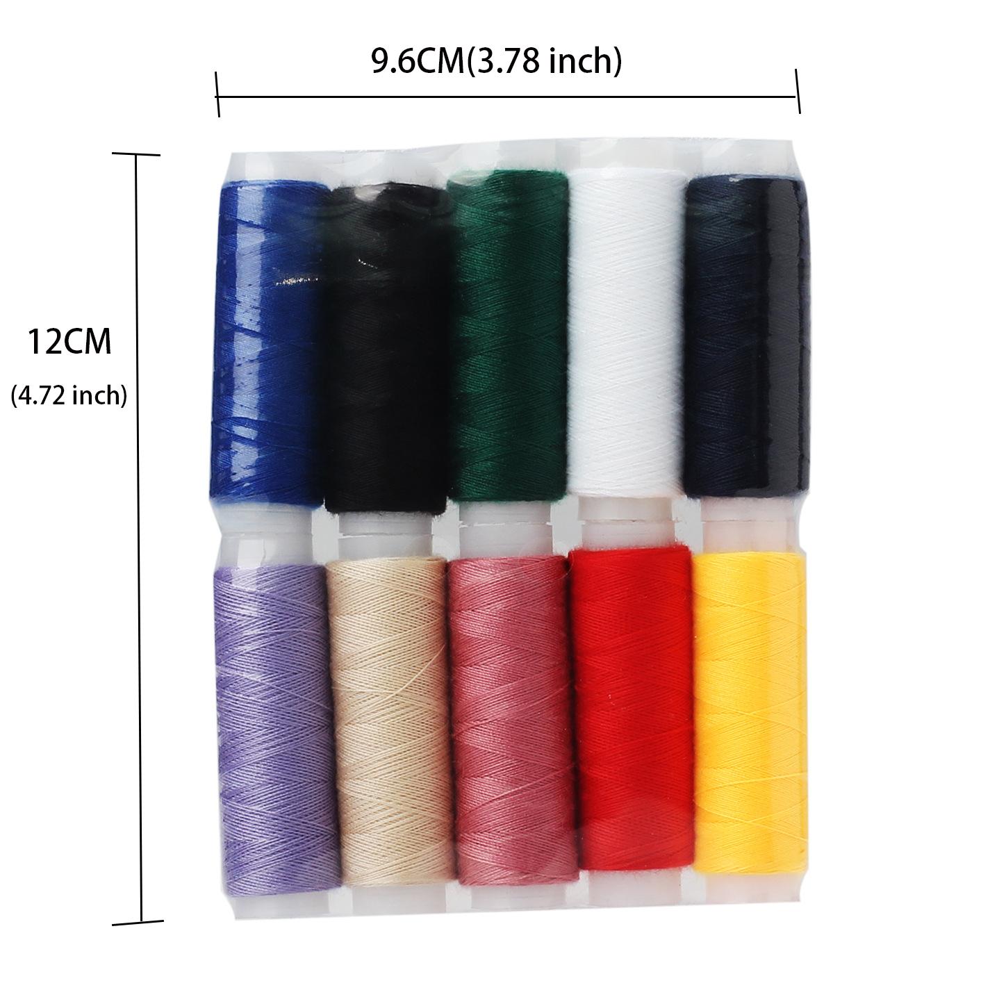 Набор швейных ниток 10 цветов для дома, сделай сам, красочные полиэфирные нитки
Набор швейных ниток 10 цветов для дома, сделай сам, красочные полиэфирные нитки