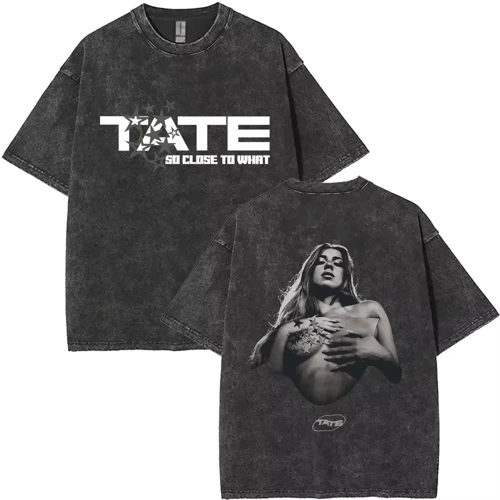 Tate McRae So Close To What I Think You Know What This Is Vintage Washed T Shirt Mens Women Miss Possessive Tour Tshirts M
Tate McRae So Close To What I Think You Know What This Is Vintage Washed T Shirt Mens Women Miss Possessive Tour Tshirts M
