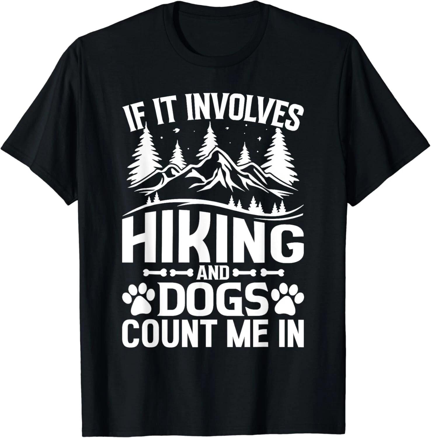 If It Involves Hiking and Dogs Count Me In Mountain Design Unisex T-Shirt 2XL
If It Involves Hiking and Dogs Count Me In Mountain Design Unisex T-Shirt 2XL