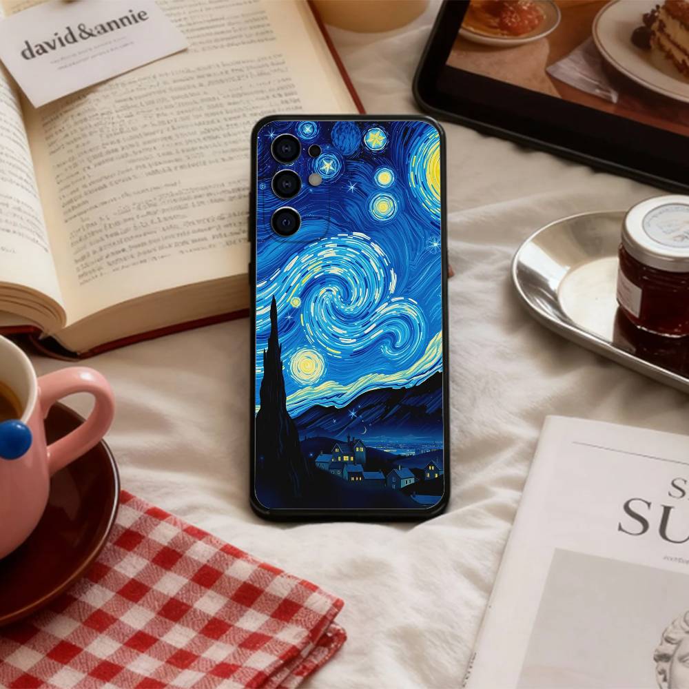 V-Van G-Gogh The Starry Night Phone Case For Samsung S 25,24,23,22,30,21,10,9,Ultra,Plus,Lite,FE,4,5 G Soft Black Case Samsung S21Ultra
V-Van G-Gogh The Starry Night Phone Case For Samsung S 25,24,23,22,30,21,10,9,Ultra,Plus,Lite,FE,4,5 G Soft Black Case Samsung S21Ultra