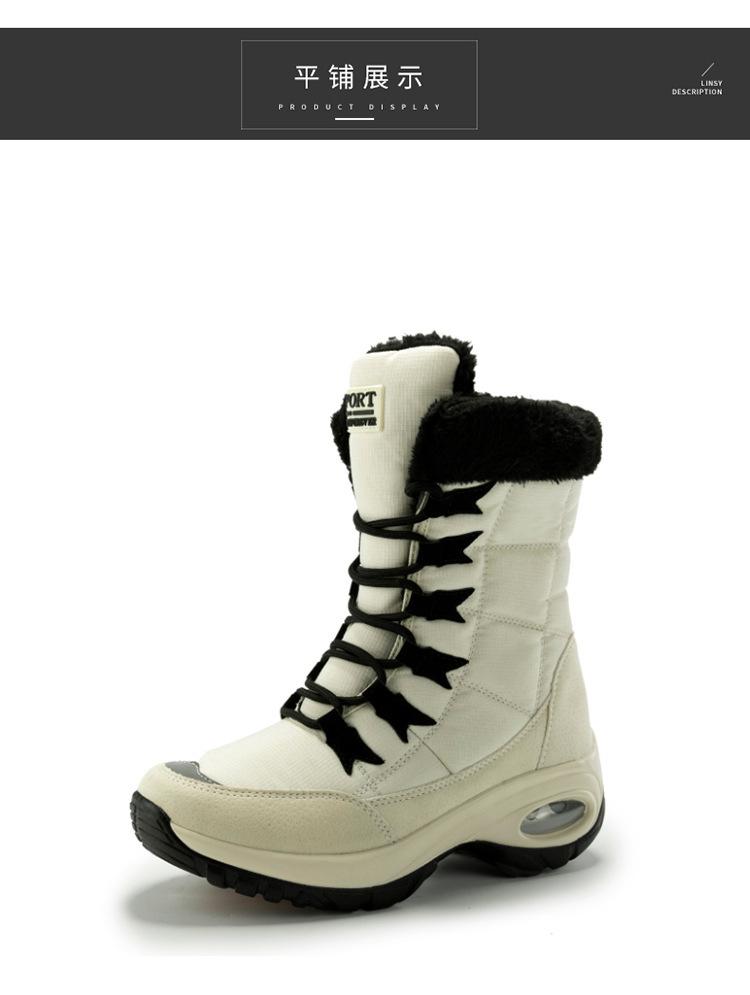 New women s shoes autumn and winter 2025 large size women s cotton shoes velvet high-top snow boots 42
New women s shoes autumn and winter 2025 large size women s cotton shoes velvet high-top snow boots 42