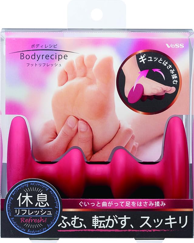 Vess Made in Japan Body Recipe Foot Refresh Sole Foot Pressure Massage Outlet (Нормальная твердость) БРЭ-1200
Vess Made in Japan Body Recipe Foot Refresh Sole Foot Pressure Massage Outlet (Нормальная твердость) БРЭ-1200