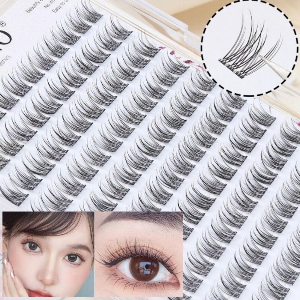 Comic Eye Self Adhesive False Eyelashes Curled Cluster False Lashes Glue Free Fake Eyelashes Daily 10-12MM
Comic Eye Self Adhesive False Eyelashes Curled Cluster False Lashes Glue Free Fake Eyelashes Daily 10-12MM
