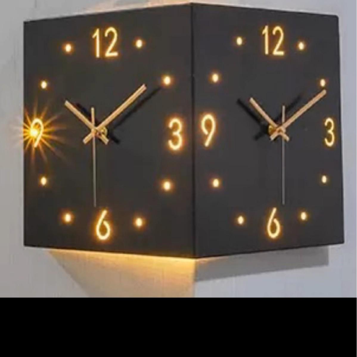 Креативные современные двусторонние настенные часы для гостиной – Стильный угловой дизайн, минималистичный стиль инс 26*26*3cm 2.5kg
Креативные современные двусторонние настенные часы для гостиной – Стильный угловой дизайн, минималистичный стиль инс 26*26*3cm 2.5kg