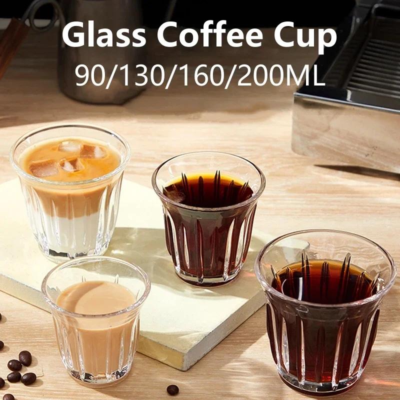 2Pcs Glass Coffee Cup Espresso Mug Creative Striped Anti-scald Mocha Juice Cocktails Coffee Mugs for Latte Cappuccino Tea Cafe
2Pcs Glass Coffee Cup Espresso Mug Creative Striped Anti-scald Mocha Juice Cocktails Coffee Mugs for Latte Cappuccino Tea Cafe