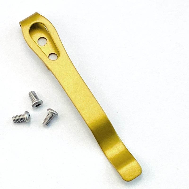 1pcs DIY Making Accessories Pocket Waist Clamp Knives Tool Parts with 3pcs M2.5 Screws Stainless Steel Folding Knife Back Clip
1pcs DIY Making Accessories Pocket Waist Clamp Knives Tool Parts with 3pcs M2.5 Screws Stainless Steel Folding Knife Back Clip