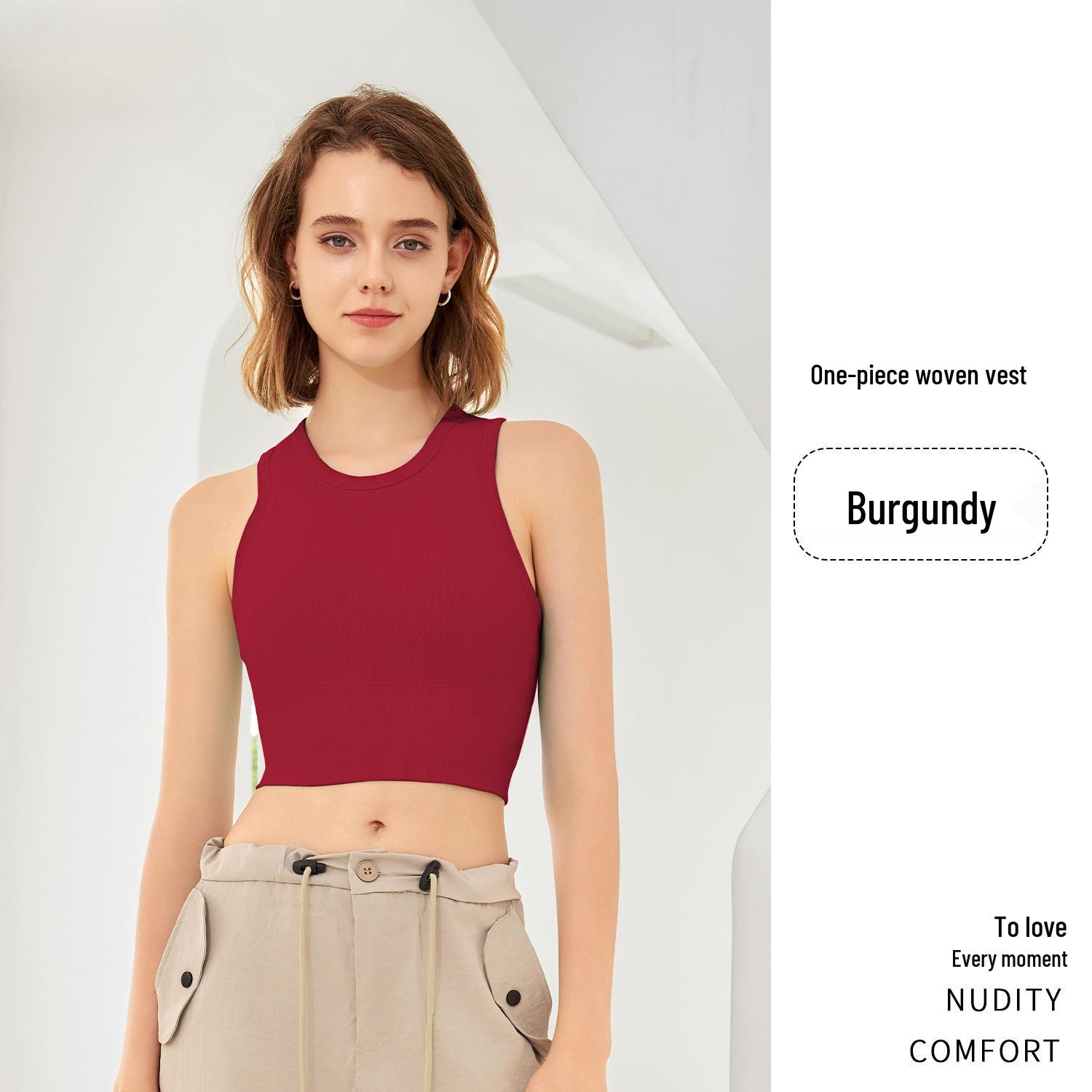 Jiuyi Women s Quick-Dry Yoga Tank Top with Fixed Cup Bra S
Jiuyi Women s Quick-Dry Yoga Tank Top with Fixed Cup Bra S