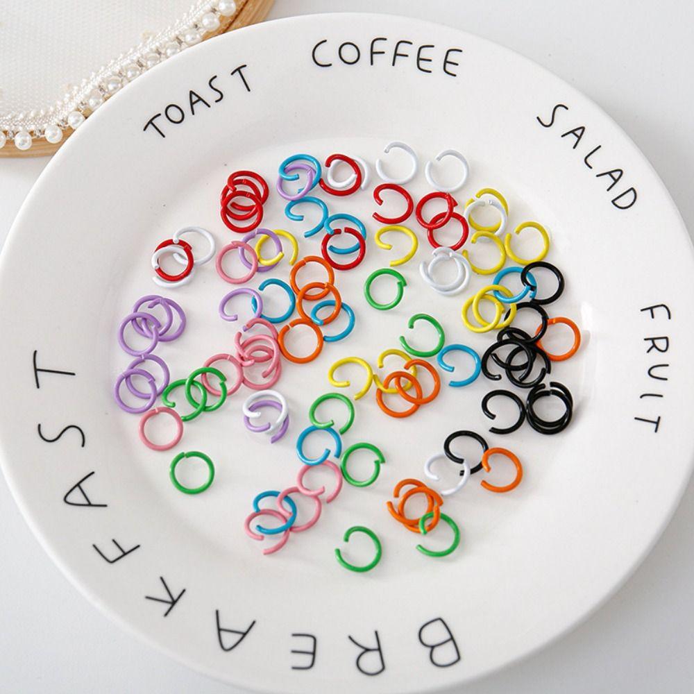 10PCS Colorful Connecting Ring Jewelry Making Keychain Handmade Material DIY Jewelry жовтий
10PCS Colorful Connecting Ring Jewelry Making Keychain Handmade Material DIY Jewelry жовтий