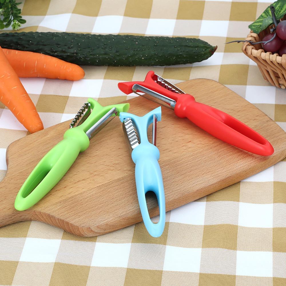 Double Use Stainless Steel Peeler Rust-proof Potato Zester household Vegetable Slicer Carrot
Double Use Stainless Steel Peeler Rust-proof Potato Zester household Vegetable Slicer Carrot