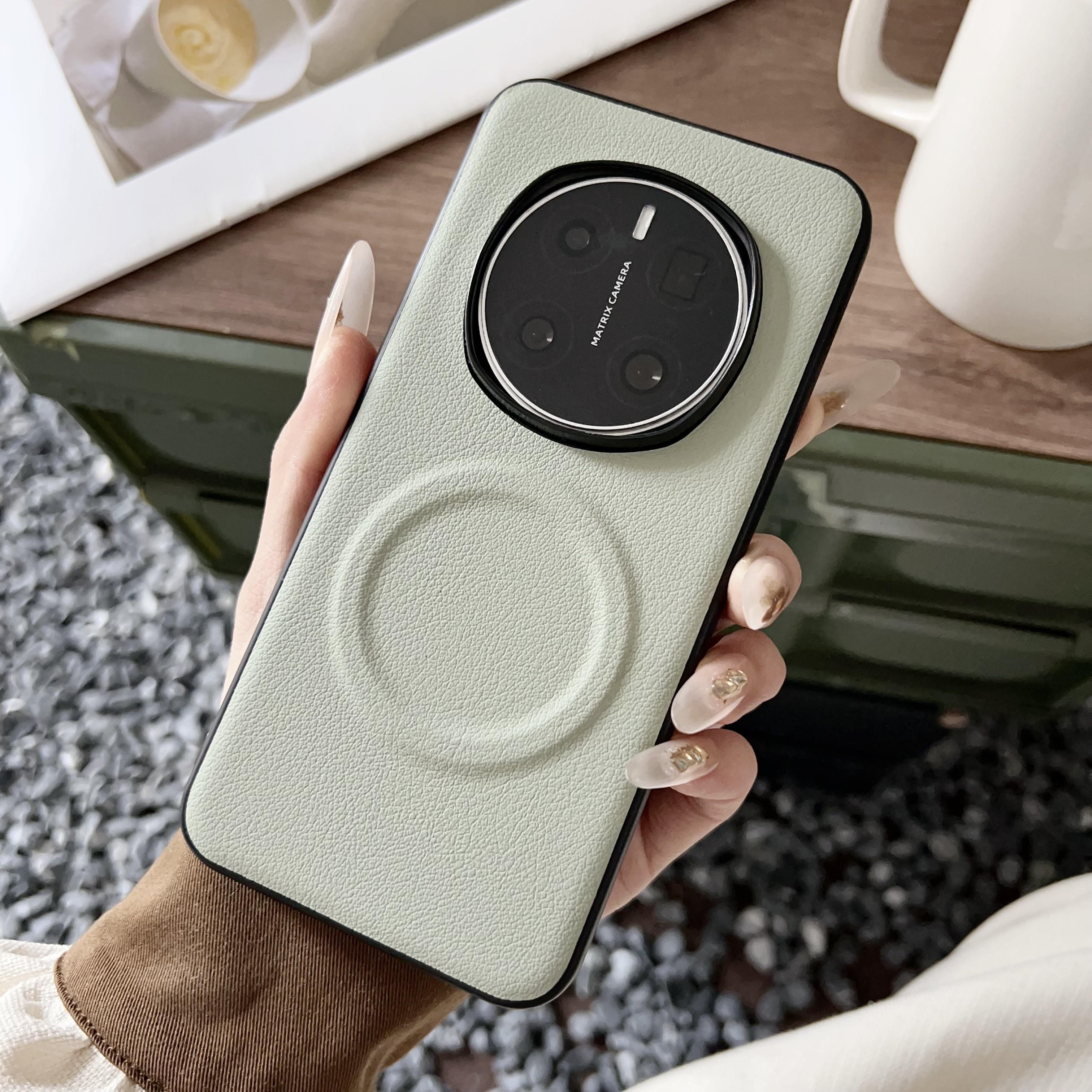 Чохол для Honor Magic7 Pro 5G Сумісний з MagSafe PU+TPU Задня кришка для телефону Light Green
Чохол для Honor Magic7 Pro 5G Сумісний з MagSafe PU+TPU Задня кришка для телефону Light Green