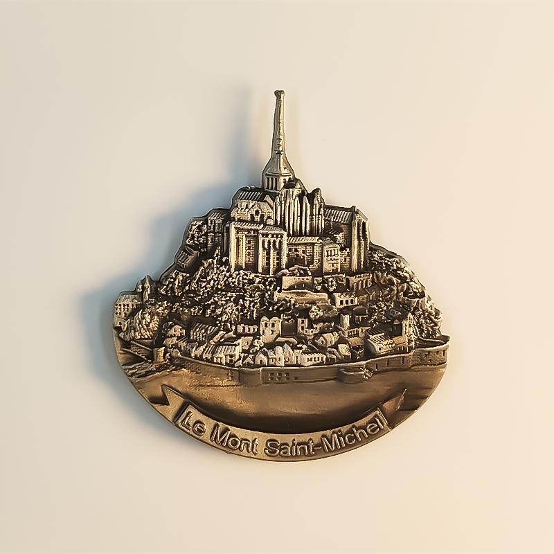 France Mont Saint Michel Metal 3D Stereoscopic Tourism souvenirs Resin painting Decoration home Refrigerator magnets
France Mont Saint Michel Metal 3D Stereoscopic Tourism souvenirs Resin painting Decoration home Refrigerator magnets