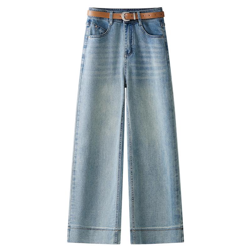 Women s Light Blue High-Waist Wide-Leg Jeans, Spring 2025 Collection - Slimming, Loose, Straight-Leg, Petite Fit L
Women s Light Blue High-Waist Wide-Leg Jeans, Spring 2025 Collection - Slimming, Loose, Straight-Leg, Petite Fit L