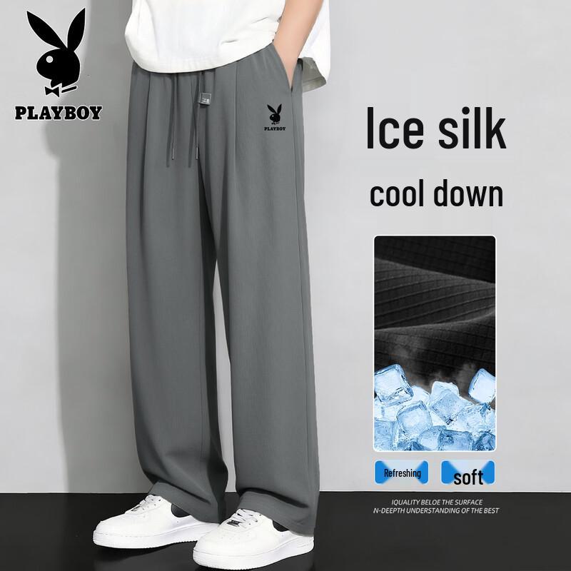 PLAYBOY Men s 2026 Ice Silk Loose Fit Casual Sports Pants XL
PLAYBOY Men s 2026 Ice Silk Loose Fit Casual Sports Pants XL