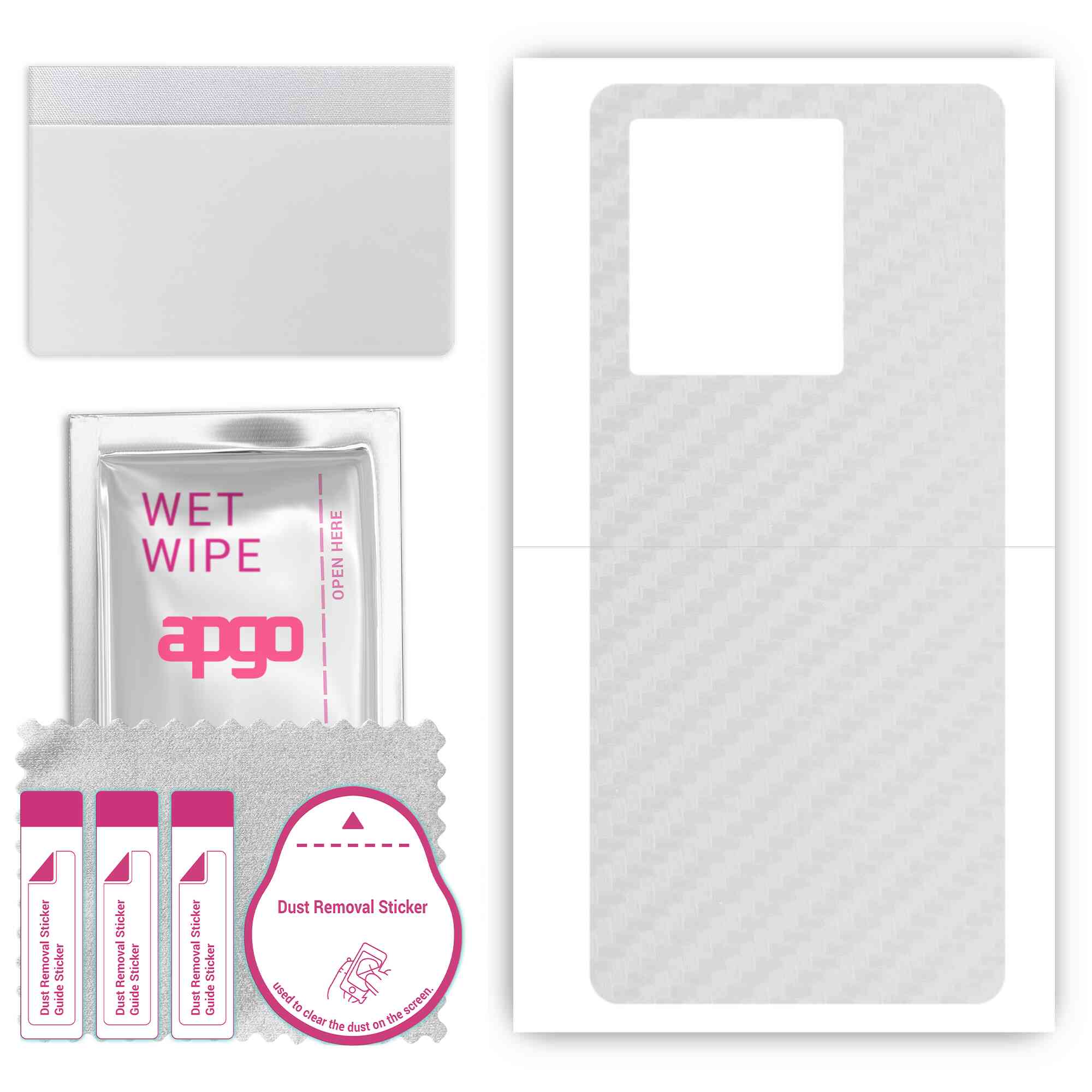 apgo Protective Skin Sticker for the back compatible with Vivo iQOO Neo6, Wrap Film, Foil, Vinyl - Pattern Transparent Carbon
apgo Protective Skin Sticker for the back compatible with Vivo iQOO Neo6, Wrap Film, Foil, Vinyl - Pattern Transparent Carbon