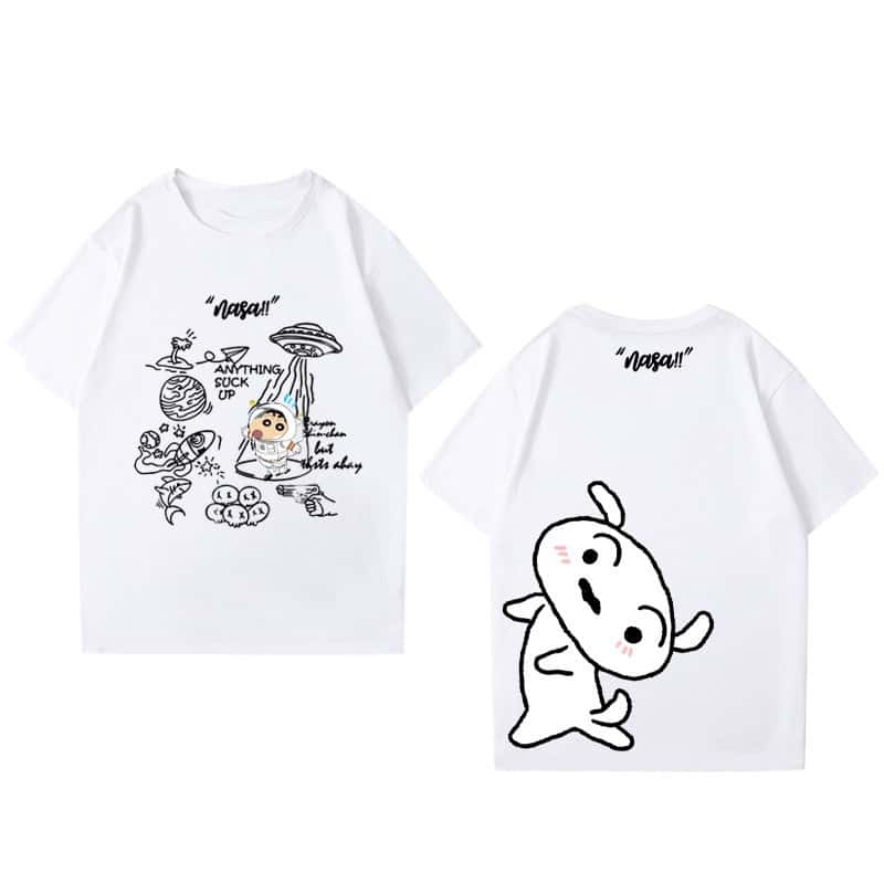 2026 Summer Comic Form Crayon Shinchan Image 100 Cotton Printed Oversize Casual Tshirt Adult Children Parentchild Top y2k S
2026 Summer Comic Form Crayon Shinchan Image 100 Cotton Printed Oversize Casual Tshirt Adult Children Parentchild Top y2k S