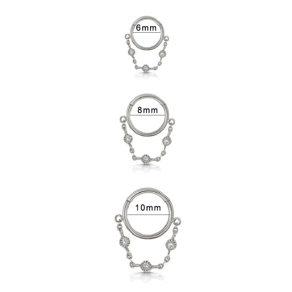 1PC Stainless Steel Hoop Earrings Chain Septum Piercing Nose Rings Tragus Septum Cartilage Piercing Jewelry For Women Men Girl 10mm
1PC Stainless Steel Hoop Earrings Chain Septum Piercing Nose Rings Tragus Septum Cartilage Piercing Jewelry For Women Men Girl 10mm
