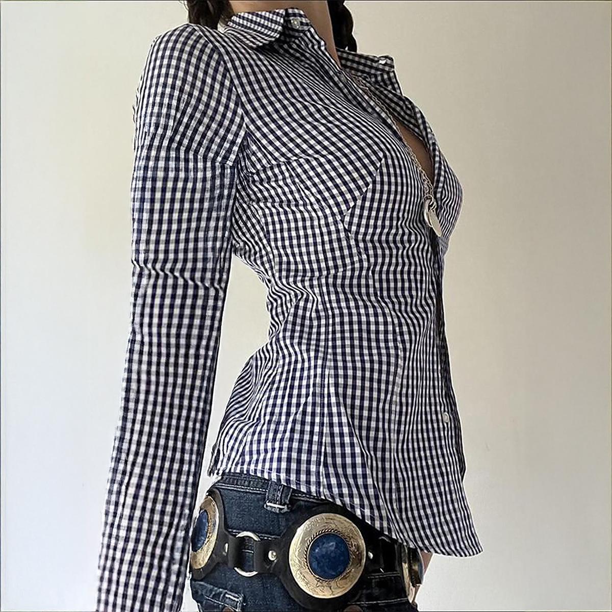 Di Yun Y2K Versatile Long-Sleeve Button-Up Top for Women - 2025 Autumn/Winter Extra Large синій
Di Yun Y2K Versatile Long-Sleeve Button-Up Top for Women - 2025 Autumn/Winter Extra Large синій