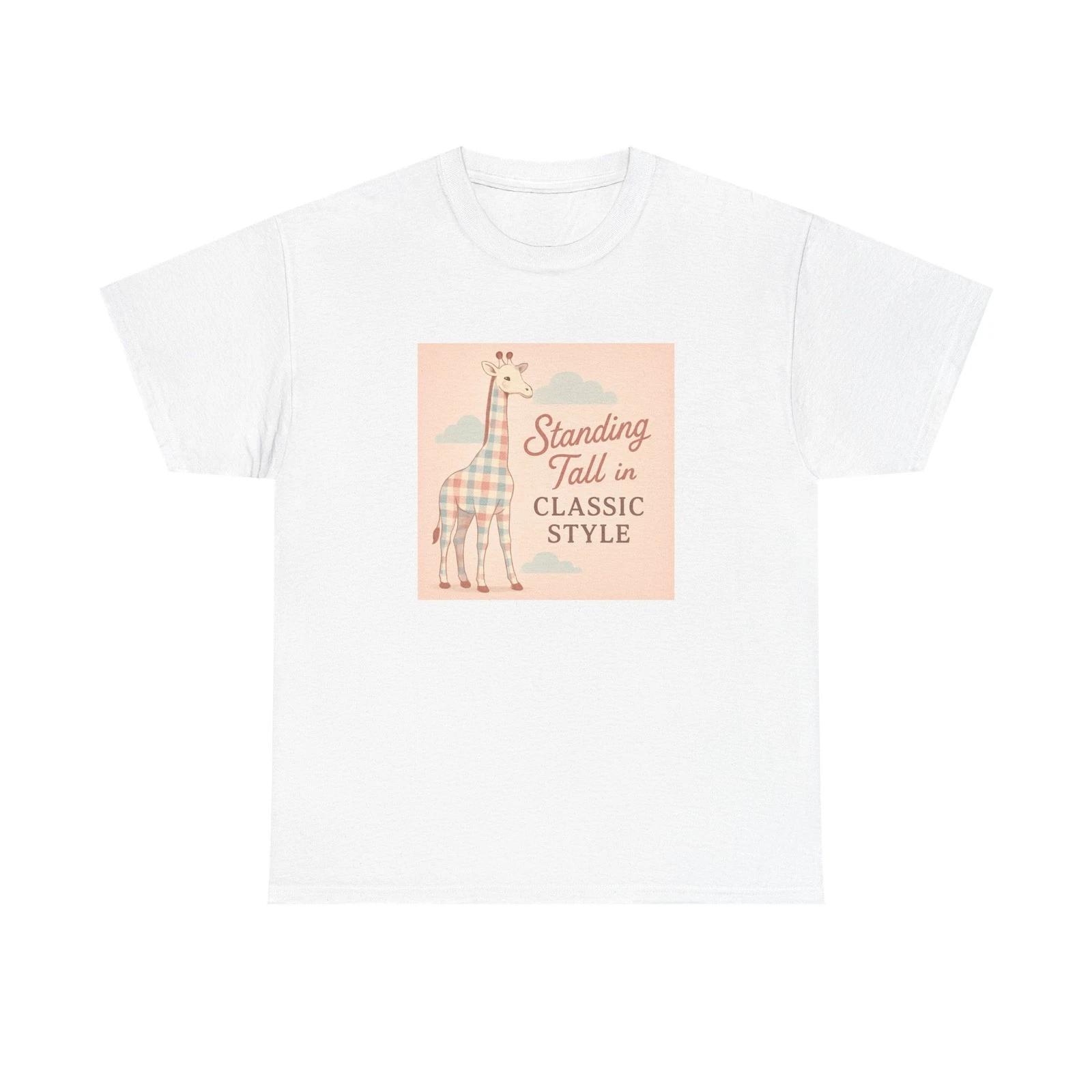 Unisex Adult T Shirt Gingham Giraffe Patterned Grace 3XL
Unisex Adult T Shirt Gingham Giraffe Patterned Grace 3XL