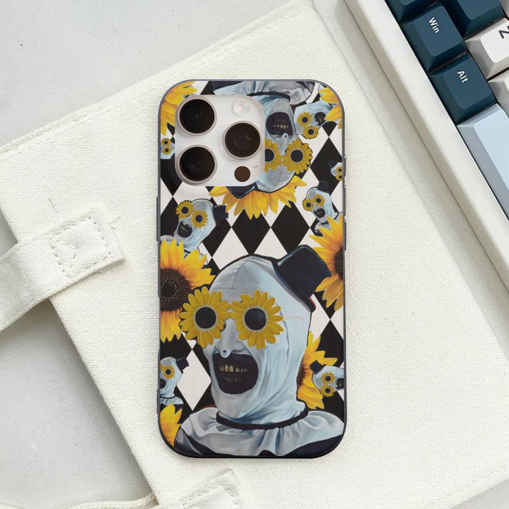 Popular Horror Movie T-Terrifier Phone Case For IPhone 17 16 15 11 12 13 14 Pro Max Soft Corrugated Silicone Cover Case iPhone 13pro max
Popular Horror Movie T-Terrifier Phone Case For IPhone 17 16 15 11 12 13 14 Pro Max Soft Corrugated Silicone Cover Case iPhone 13pro max