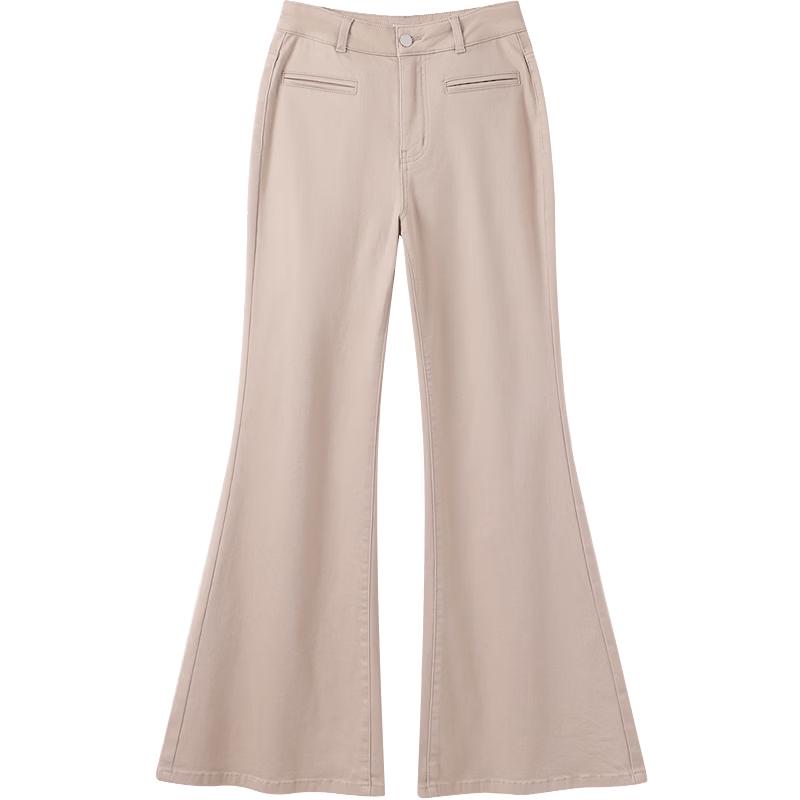 Bai Tu Women s 2026 Summer Slimming Denim Micro Flared Pants L
Bai Tu Women s 2026 Summer Slimming Denim Micro Flared Pants L