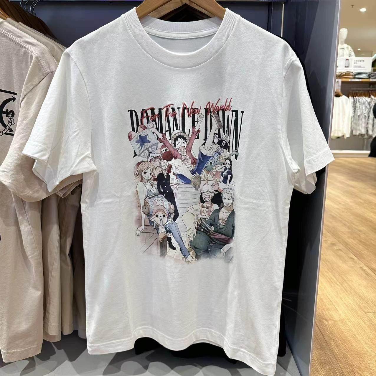 ONE PIECE Tshirt Mens Pure Cotton Casual Round Neck Tshirt Short Sleeve Clothing Summer Sports Casual Short Sleeve Top 4XL
ONE PIECE Tshirt Mens Pure Cotton Casual Round Neck Tshirt Short Sleeve Clothing Summer Sports Casual Short Sleeve Top 4XL