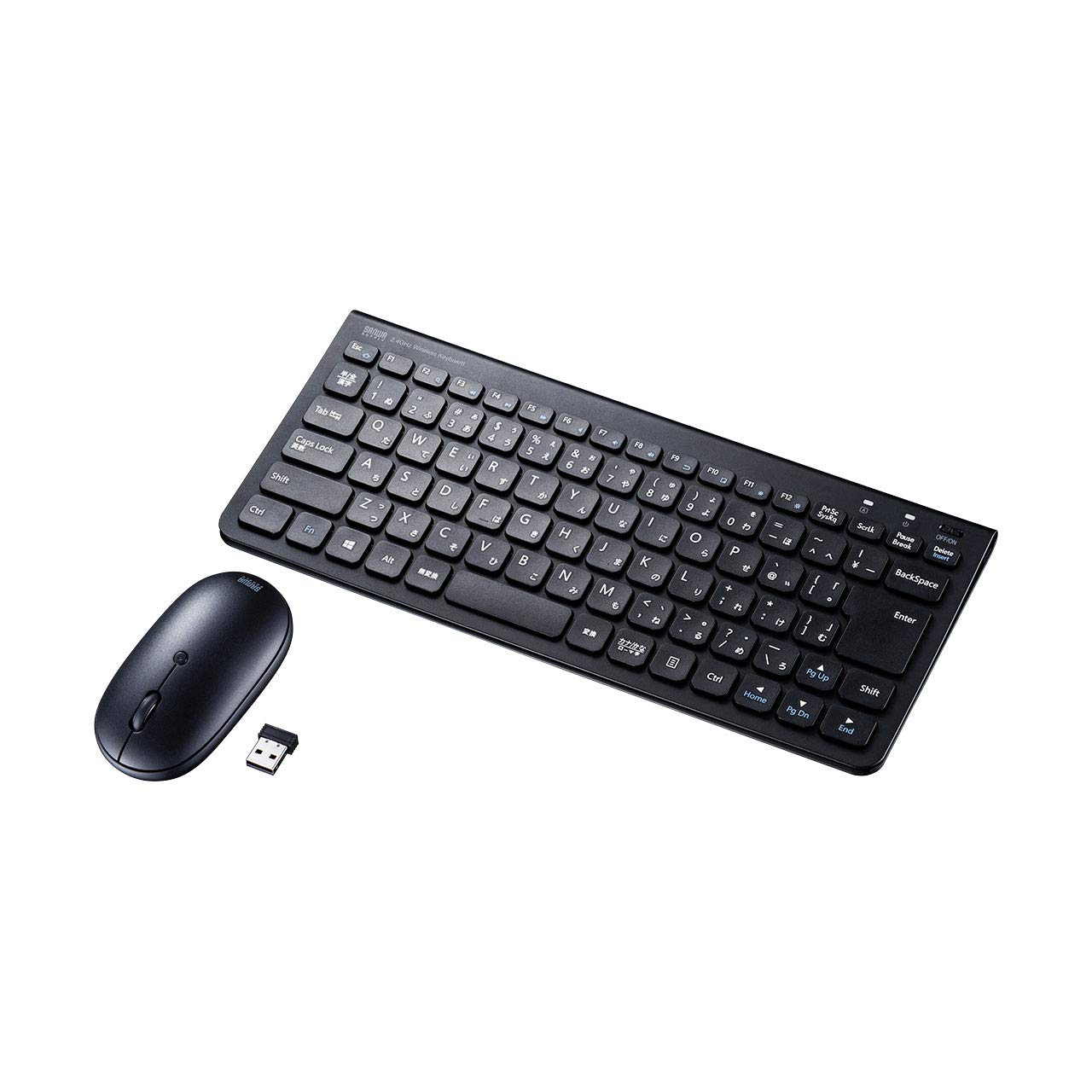 Sanwa Supply Wireless Keyboard with Mouse Numeric USB Connection Rechargeable Japanese 86 Keys Pantograph Black (No Keypad) 2.4GHz SKB-WL32SETBK чорний
Sanwa Supply Wireless Keyboard with Mouse Numeric USB Connection Rechargeable Japanese 86 Keys Pantograph Black (No Keypad) 2.4GHz SKB-WL32SETBK чорний