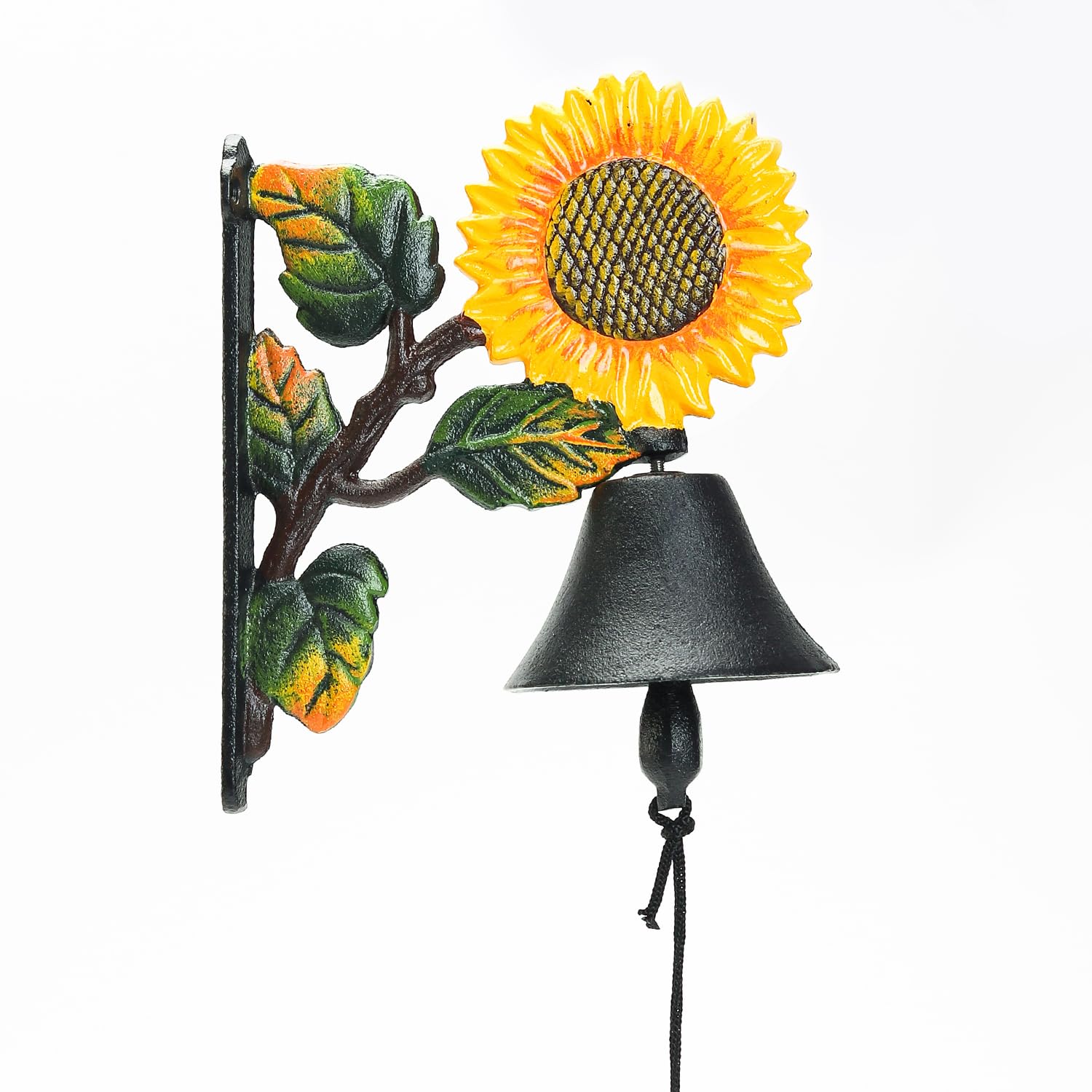 Sungmor Door Chime, Call Bell, Entrance Bell, Wall-Mounted Cast Iron Doorbell, Garden/Outdoor Decor, Antique Retro Sunflower Design
Sungmor Door Chime, Call Bell, Entrance Bell, Wall-Mounted Cast Iron Doorbell, Garden/Outdoor Decor, Antique Retro Sunflower Design