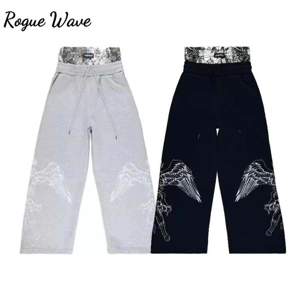 RogueWave Fake Two-piece Pants Double Waist Trousers Men and Women Fashion Hip-hop Loose Casual Pants Trousers S сірий колір
RogueWave Fake Two-piece Pants Double Waist Trousers Men and Women Fashion Hip-hop Loose Casual Pants Trousers S сірий колір