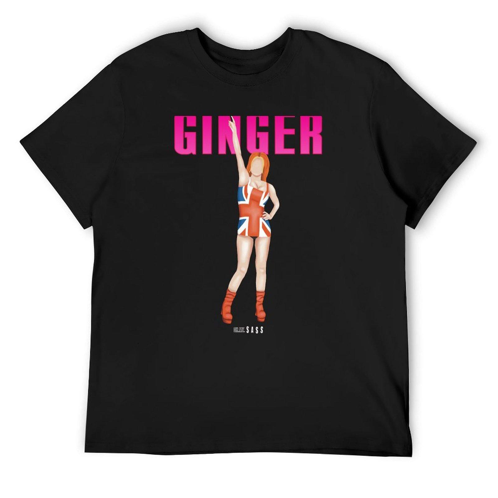 Spice Girls - Ginger Spice - Geri Halliwell Horner T-Shirt anime stuff heavy weight t shirts for men 4XL
Spice Girls - Ginger Spice - Geri Halliwell Horner T-Shirt anime stuff heavy weight t shirts for men 4XL