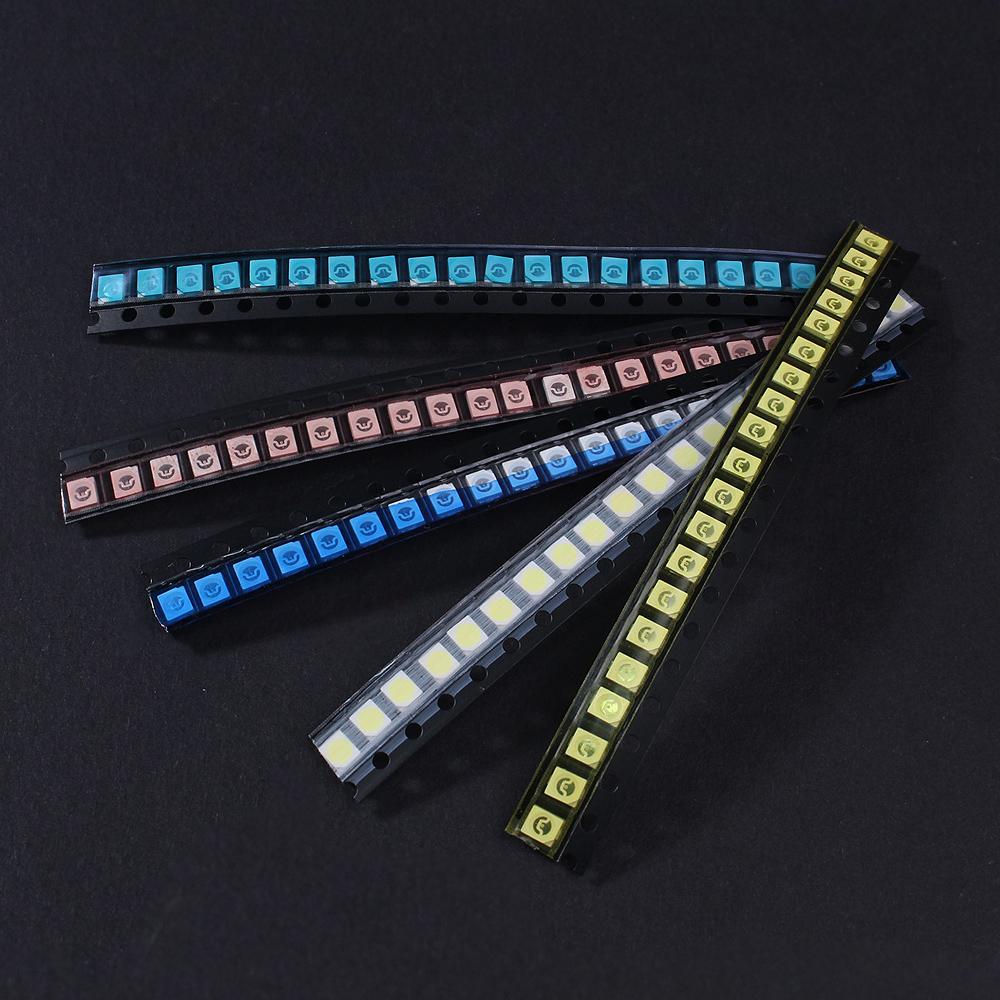 5 Color*20pcs 5050 SMD LED Assortment Kit,White Red Yellow Green 5050 Diodes Electronic Component Set Pack
5 Color*20pcs 5050 SMD LED Assortment Kit,White Red Yellow Green 5050 Diodes Electronic Component Set Pack