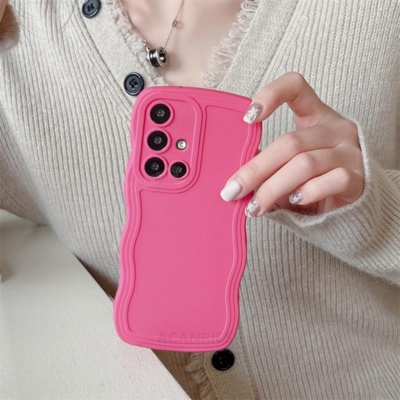 A 51 71 12 Curly Wavy Liquid Silicone Case For Samsung Galaxy A51 A71 4g A12 5g A50 A21s A30 A20 A04 Protect Soft Cover A14 A24 A33 (4G 5G)
A 51 71 12 Curly Wavy Liquid Silicone Case For Samsung Galaxy A51 A71 4g A12 5g A50 A21s A30 A20 A04 Protect Soft Cover A14 A24 A33 (4G 5G)