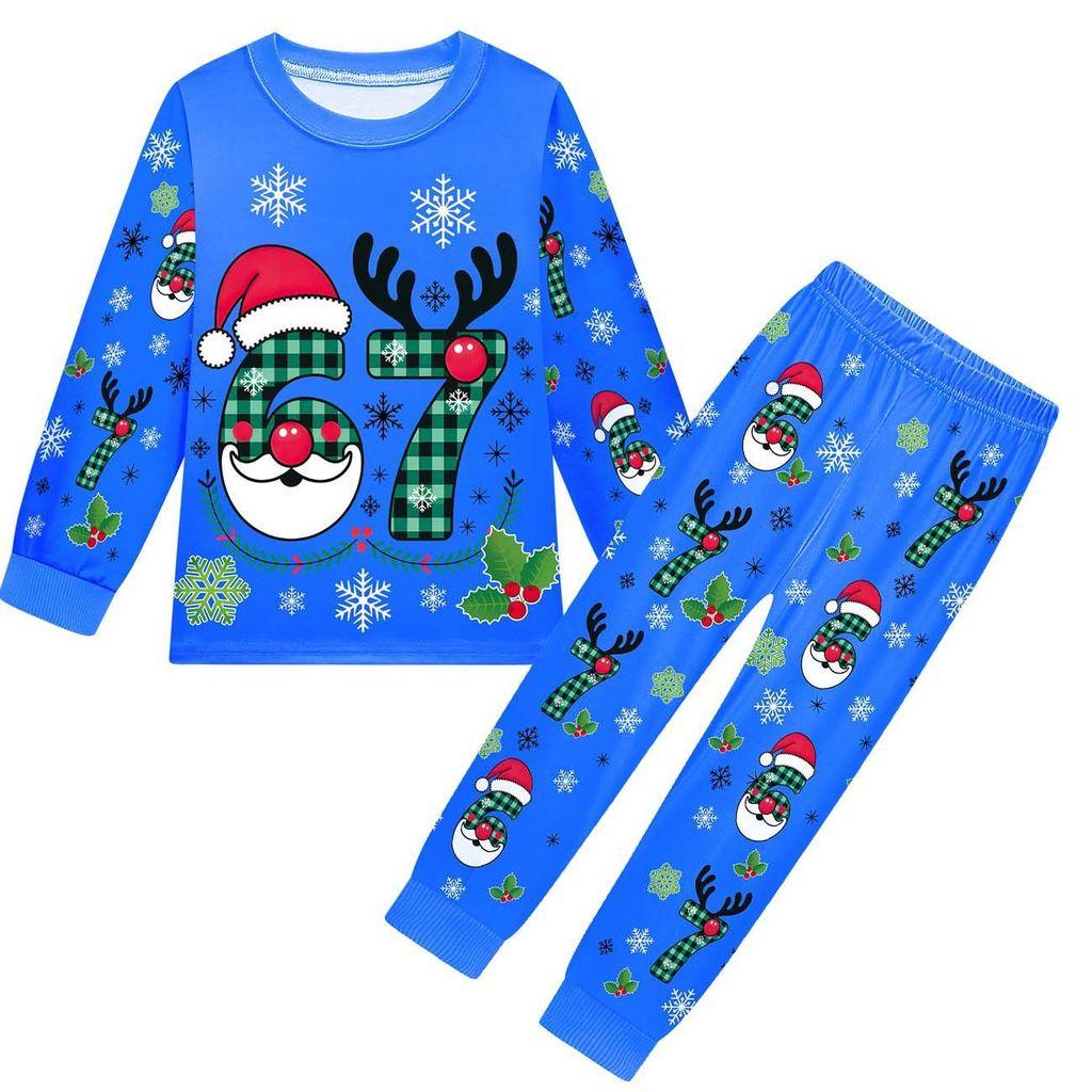 19698 Дитячі Хлопчики Дівчатка Різдво Вкради Мозок 67 Шість Сім Принт Футболка з Довгим Рукавом Штани Піжама Комплекти для Сну 160cm
19698 Дитячі Хлопчики Дівчатка Різдво Вкради Мозок 67 Шість Сім Принт Футболка з Довгим Рукавом Штани Піжама Комплекти для Сну 160cm