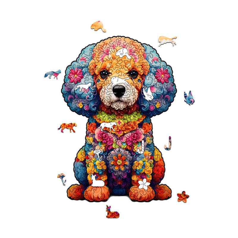 Irregular 3D Animal Wooden Jigsaw Puzzle Toy Exclusive Copyright Paper Box Petal Teddy A5
Irregular 3D Animal Wooden Jigsaw Puzzle Toy Exclusive Copyright Paper Box Petal Teddy A5