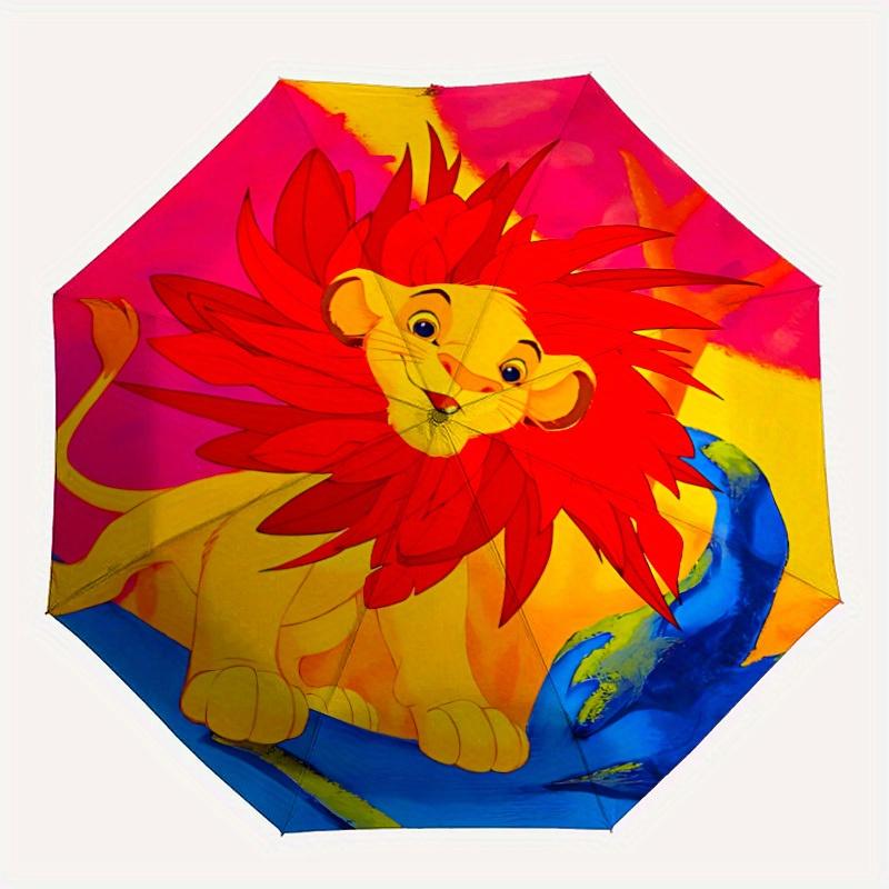 1pc Lion King Simba Automatic Umbrella - Cartoon Design, Lightweight & Portable, Travel Umbrella, Durable Canopy a0820040
1pc Lion King Simba Automatic Umbrella - Cartoon Design, Lightweight & Portable, Travel Umbrella, Durable Canopy a0820040