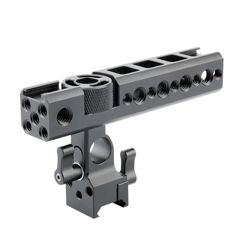 NICEYRIG top handle cheese handle camera handle With 15mm rod clamp General purpose handle kit shooting handle grip camera handle Applicable to DSLR
NICEYRIG top handle cheese handle camera handle With 15mm rod clamp General purpose handle kit shooting handle grip camera handle Applicable to DSLR