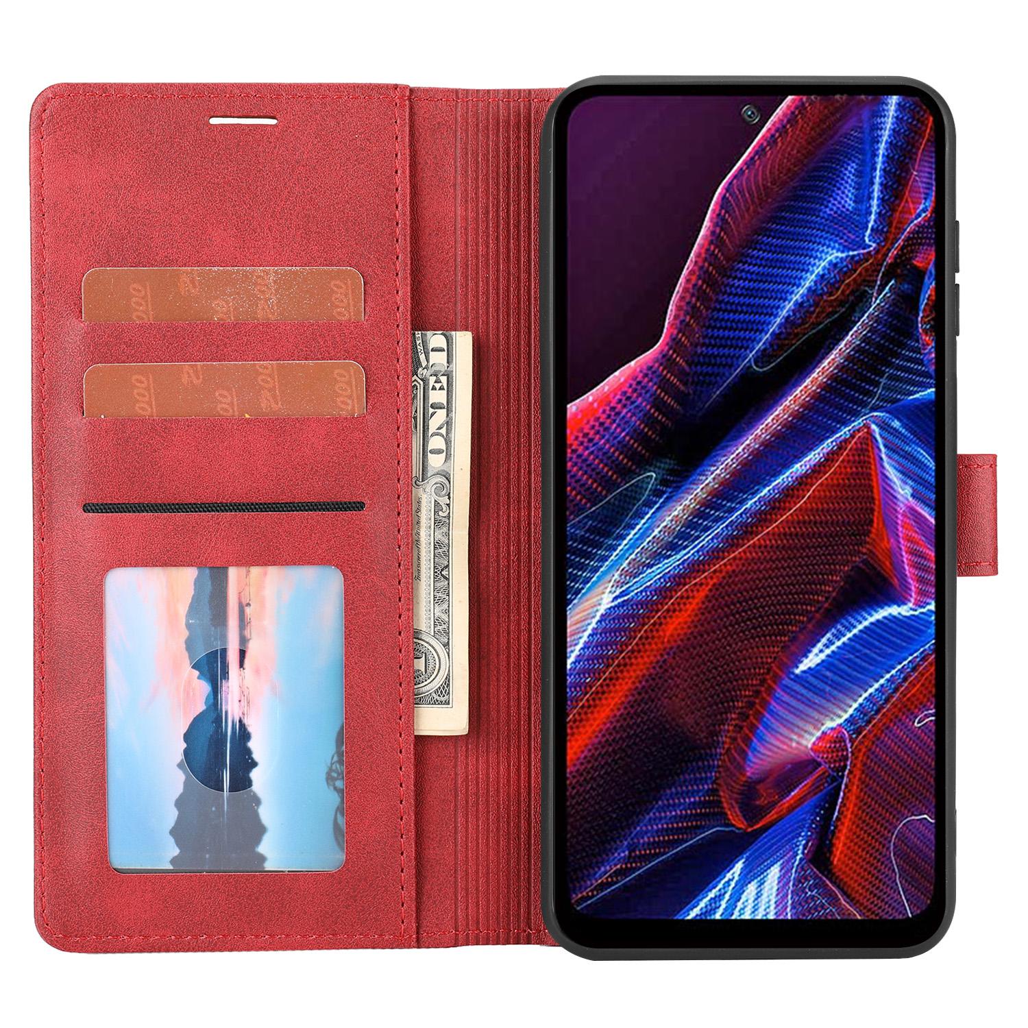 For Xiaomi Redmi Note 12 5G (Global)/(India)/(China)/Poco X5 5G Horizontal Line Leather Case Stand Wallet Cover Red
For Xiaomi Redmi Note 12 5G (Global)/(India)/(China)/Poco X5 5G Horizontal Line Leather Case Stand Wallet Cover Red