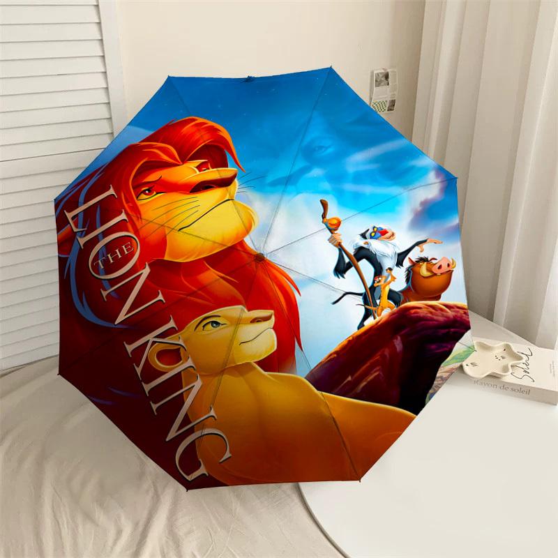 1pc Lion King Folding umbrella automatic open/close, 8-Rib Durable Frame, Compact Folding Design, Ideal Birthday1107L
1pc Lion King Folding umbrella automatic open/close, 8-Rib Durable Frame, Compact Folding Design, Ideal Birthday1107L