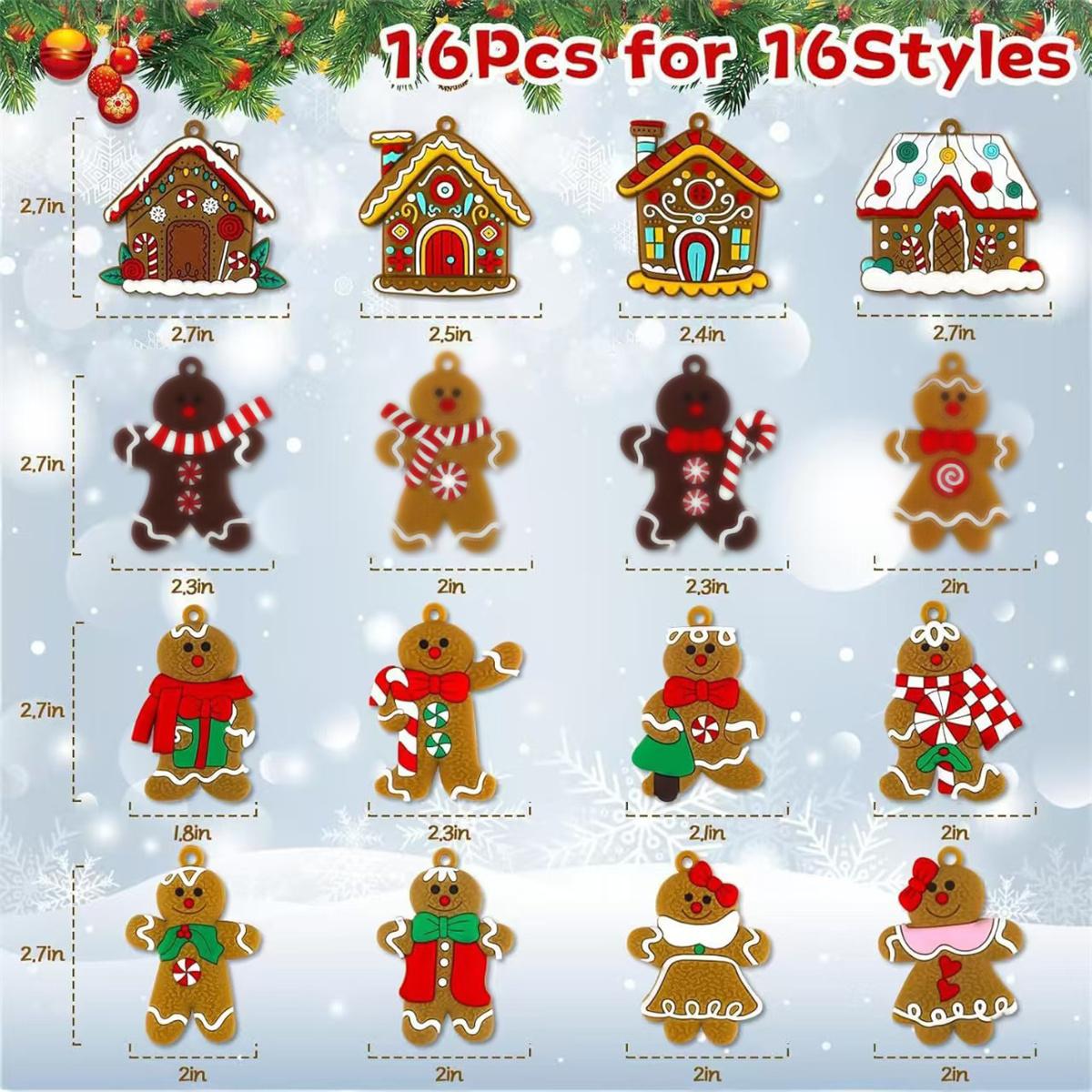 Новые деревянные пряничные рождественские украшения для мужчин, подходящие для внутренних и наружных рождественских украшений.
Новые деревянные пряничные рождественские украшения для мужчин, подходящие для внутренних и наружных рождественских украшений.