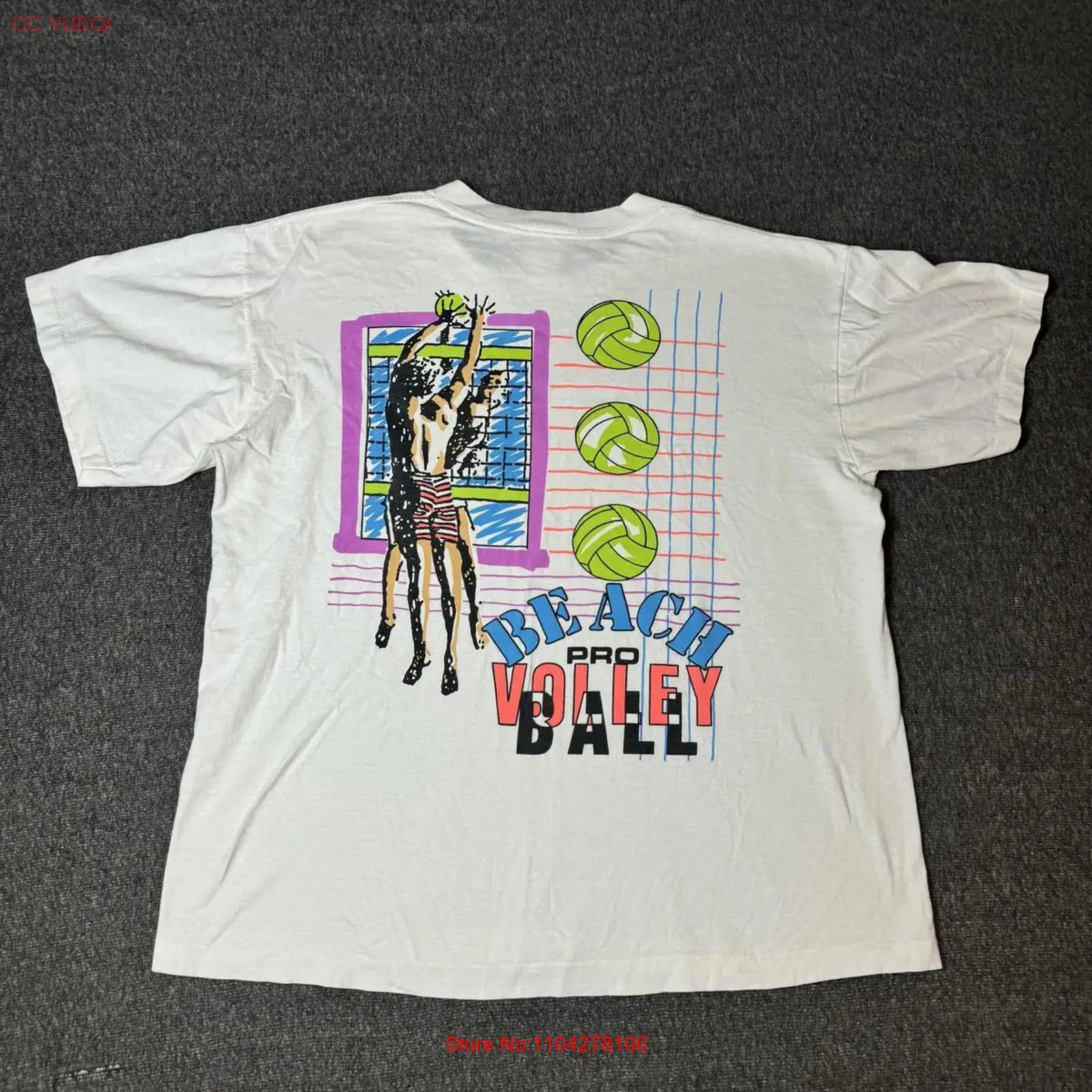 VINTAGE Beach Pro Volleyball T Shirt Mens Large Double Sided USA 90s Surf vintage Washed streetwear Breathable Stylish Soft 5XL різнокольоровий
VINTAGE Beach Pro Volleyball T Shirt Mens Large Double Sided USA 90s Surf vintage Washed streetwear Breathable Stylish Soft 5XL різнокольоровий