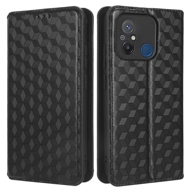 For Xiaomi Redmi 12C 4G / 11A 4G / Poco C55 4G Shockproof Phone Case Imprinted Rhombus Pattern PU Leather Wallet Stand Cover
For Xiaomi Redmi 12C 4G / 11A 4G / Poco C55 4G Shockproof Phone Case Imprinted Rhombus Pattern PU Leather Wallet Stand Cover