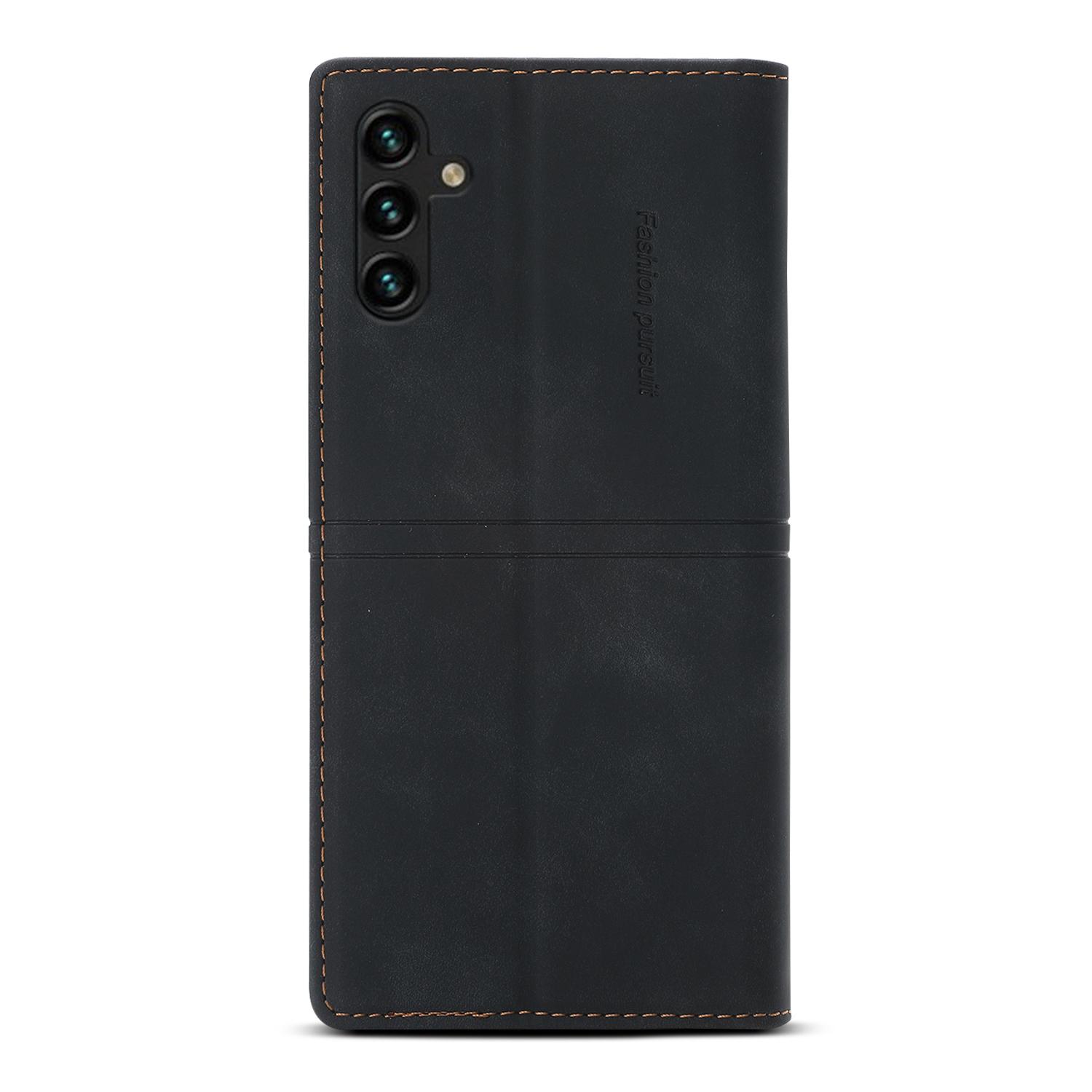For Samsung Galaxy A34 5G Dustproof Magnetic Auto-absorbed Phone Case Stand Wallet PU Leather Coated TPU Cover Black
For Samsung Galaxy A34 5G Dustproof Magnetic Auto-absorbed Phone Case Stand Wallet PU Leather Coated TPU Cover Black