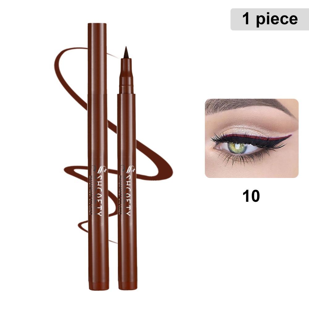 12 Colors Matte Liquid Eyeliner Rainbow Colorful Neon Eyeliner Pencil Pigmented Waterproof Smudge Proof Makeup For Women
12 Colors Matte Liquid Eyeliner Rainbow Colorful Neon Eyeliner Pencil Pigmented Waterproof Smudge Proof Makeup For Women
