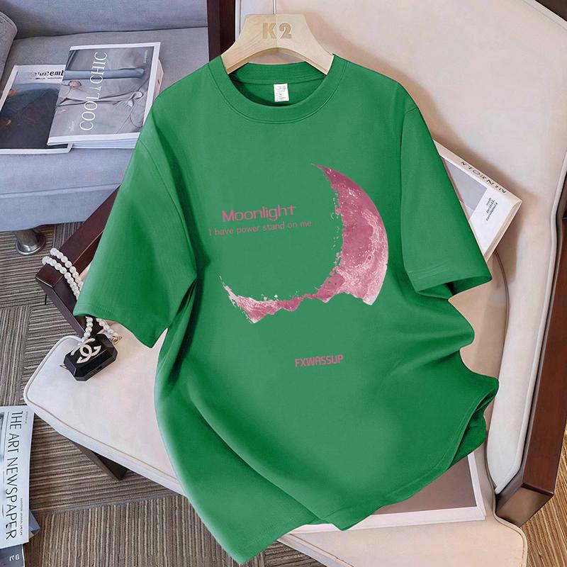 Beautiful Moonlight Printing TShirts Womens Summer Cotton Tops Comfortable ONeck Oversized Short Sleeve Casual Womans Clothes 4XL
Beautiful Moonlight Printing TShirts Womens Summer Cotton Tops Comfortable ONeck Oversized Short Sleeve Casual Womans Clothes 4XL