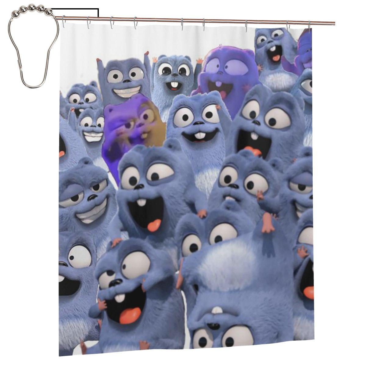 Funny Happy Solo Alone Hungry Delicious Cartoon Shower Curtain Bathroom Polyester Waterproof Bath Curtains With Hooks W60H190(CM)-1 Pcs
Funny Happy Solo Alone Hungry Delicious Cartoon Shower Curtain Bathroom Polyester Waterproof Bath Curtains With Hooks W60H190(CM)-1 Pcs