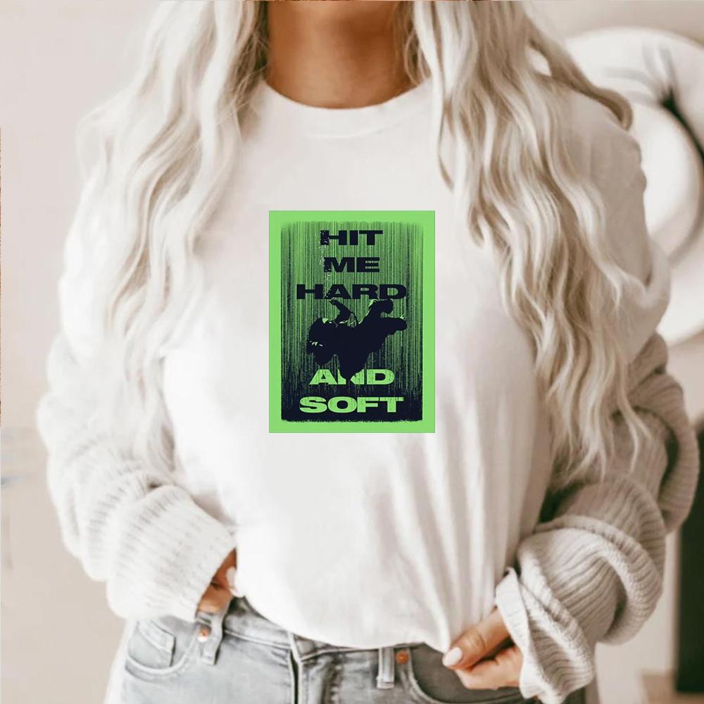 Hit Me Hard And Soft Зелений плакат Новий альбом B-Billie E-Eilish Hit Me Hard And Soft Футболка унісекс Ретро Естетичний альбом Сорочка XXXL білий
Hit Me Hard And Soft Зелений плакат Новий альбом B-Billie E-Eilish Hit Me Hard And Soft Футболка унісекс Ретро Естетичний альбом Сорочка XXXL білий