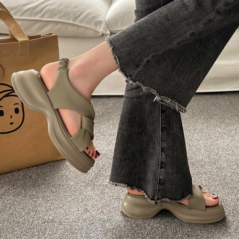 Трендовые летние женские сандалии-гладиаторы, модные элегантные туфли с открытым носком на толстой подошве, женские уличные пляжные сандалии с открытым носком
Трендовые летние женские сандалии-гладиаторы, модные элегантные туфли с открытым носком на толстой подошве, женские уличные пляжные сандалии с открытым носком