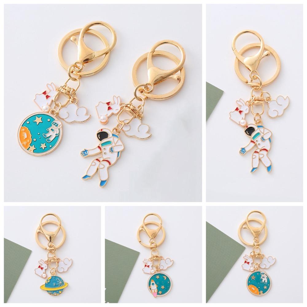 Rocket Rabbit Metal Keychain Cartoon Spaceman Zinc Zinc Alloy Keyring Decoration Astronaut Keychain Women rocket
Rocket Rabbit Metal Keychain Cartoon Spaceman Zinc Zinc Alloy Keyring Decoration Astronaut Keychain Women rocket